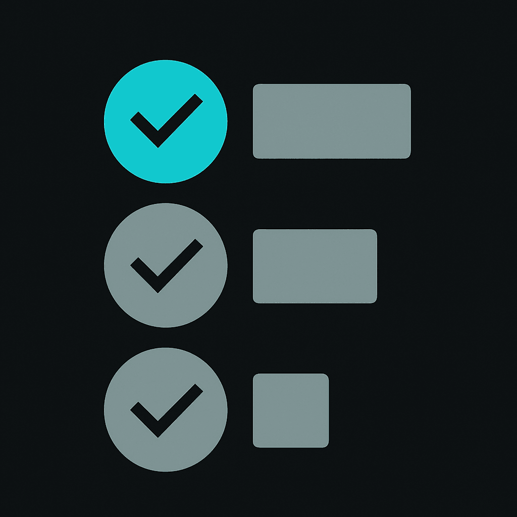 The verification tiers that actually exist