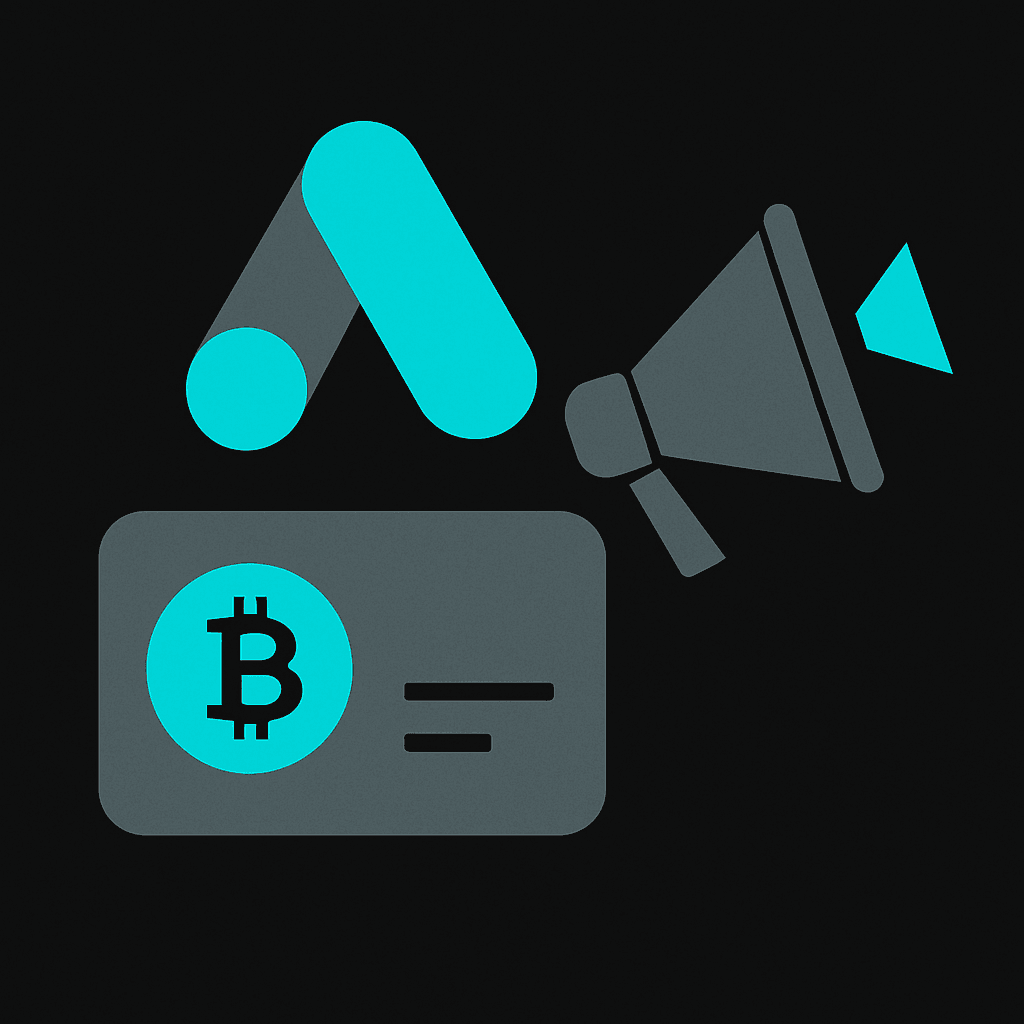 Why advertisers look for a crypto card for Google Ads