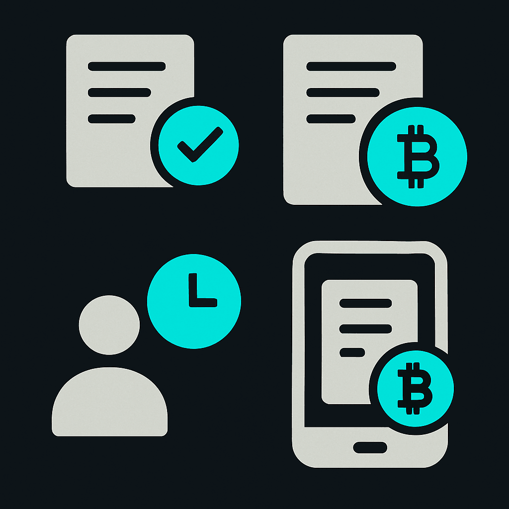 Crypto invoicing for freelancers, step by step