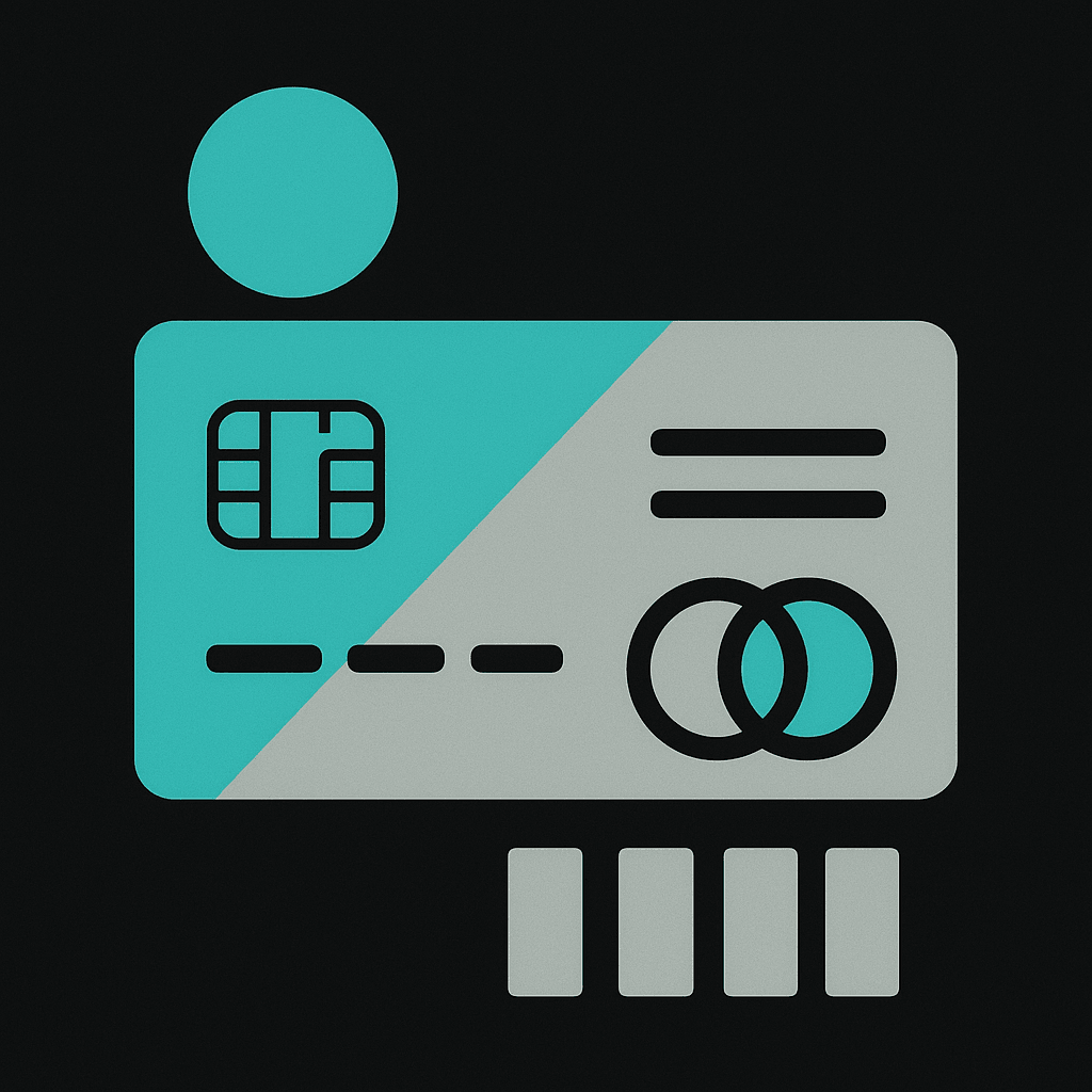 Abstract cover illustration for "Crypto Card with Multiple BINs: What It Means in 2026"