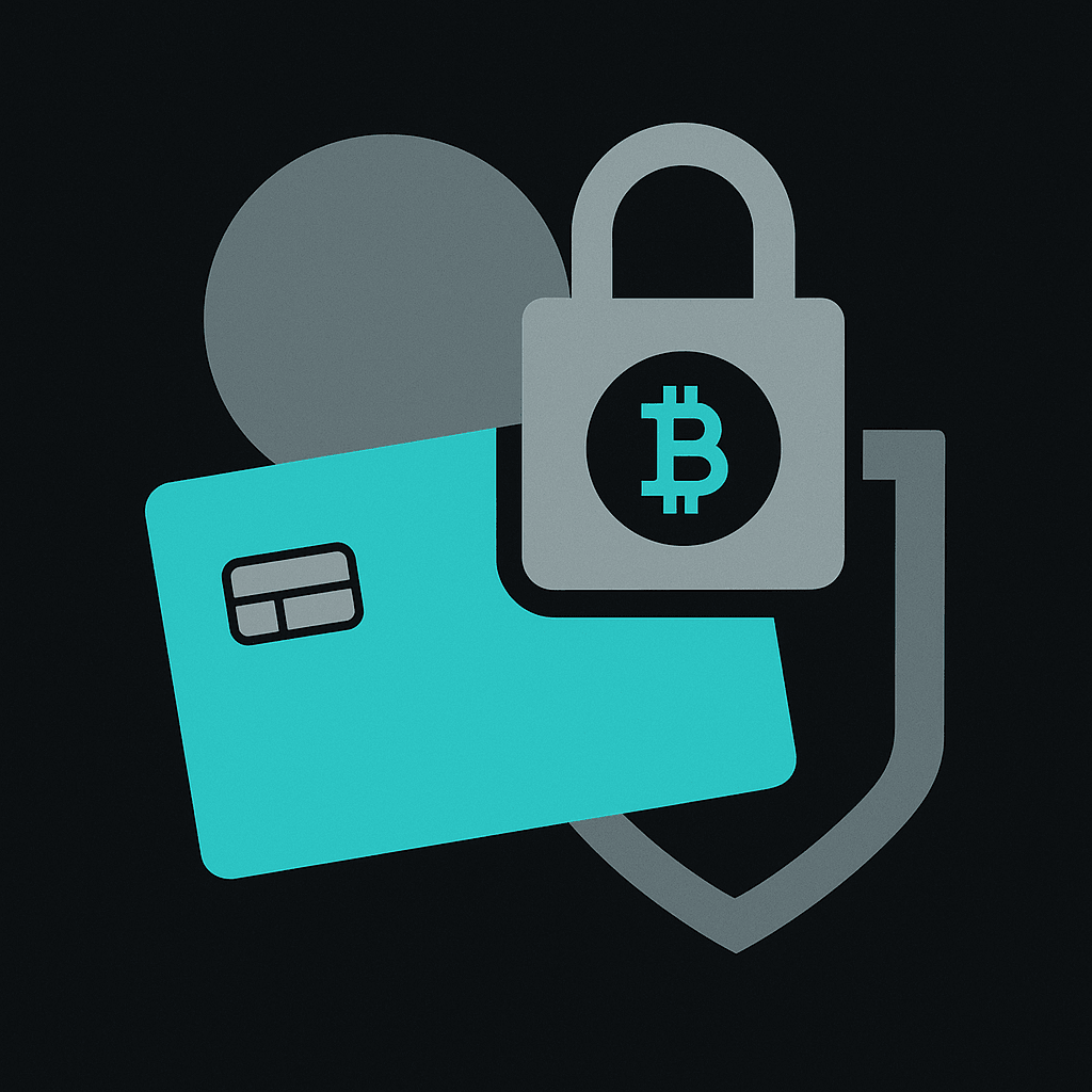 Abstract cover illustration for "What Happens to Your Crypto Card If the Company Shuts Down?"