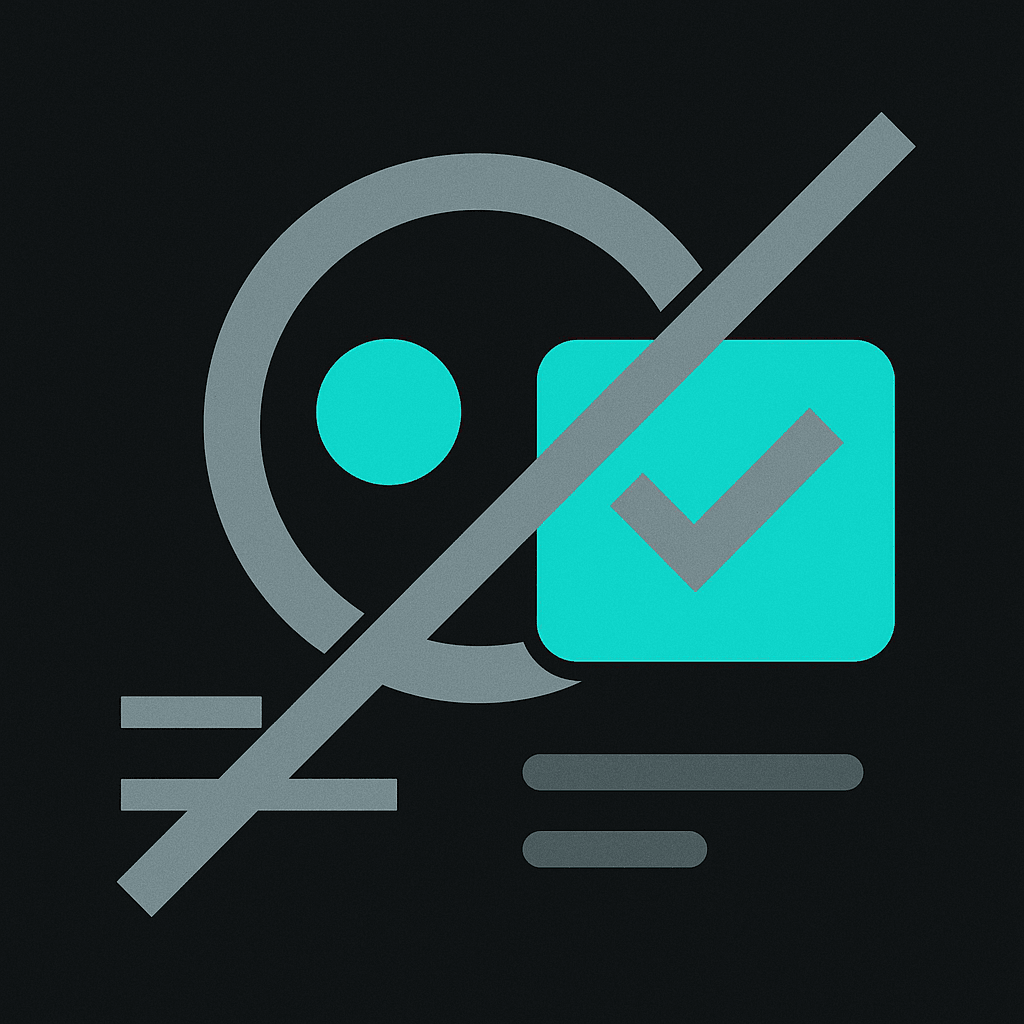 Abstract illustration of Why "No Verification" Doesn't Mean What It Sounds Like
