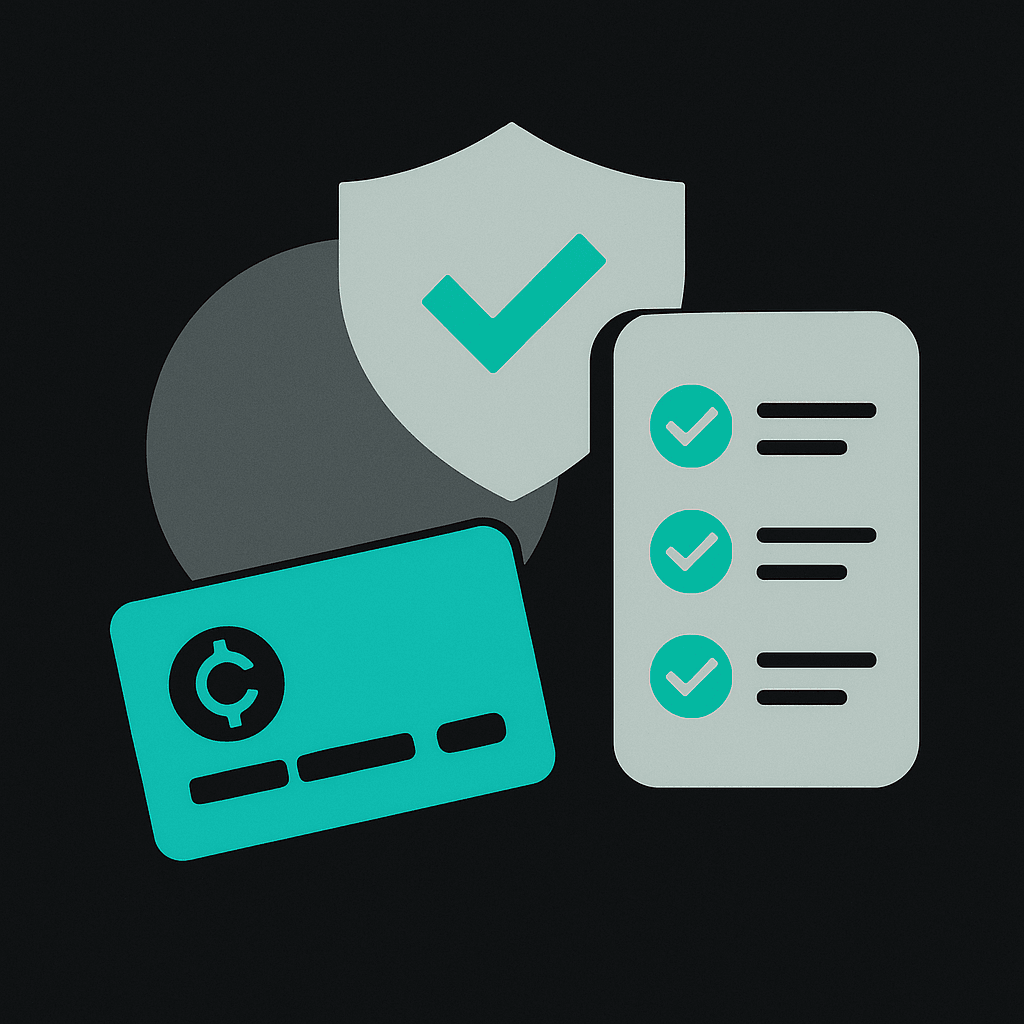 Abstract illustration of The Crypto Card Safety Checklist