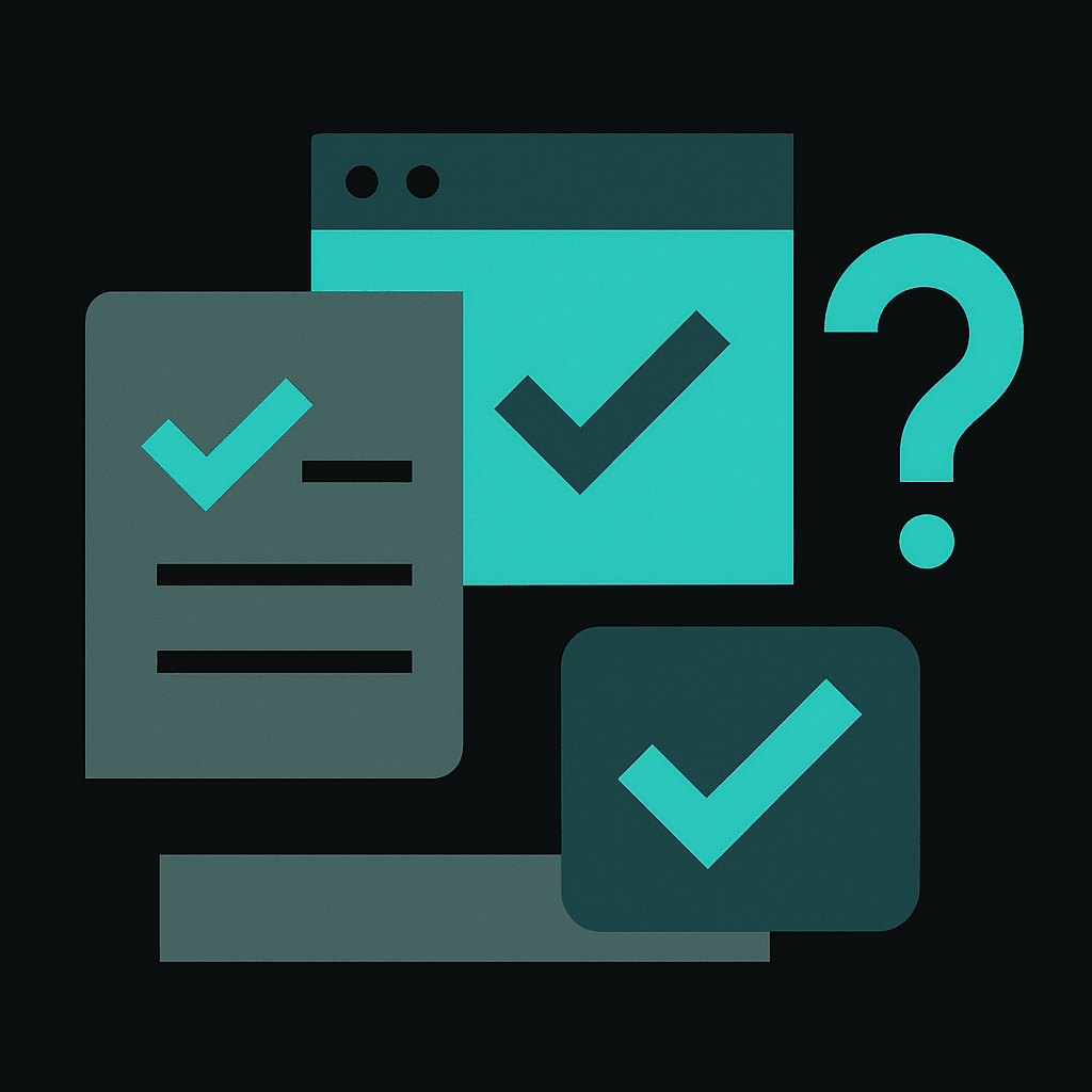 Abstract illustration of Is Kast Legit? Applying the Checklist