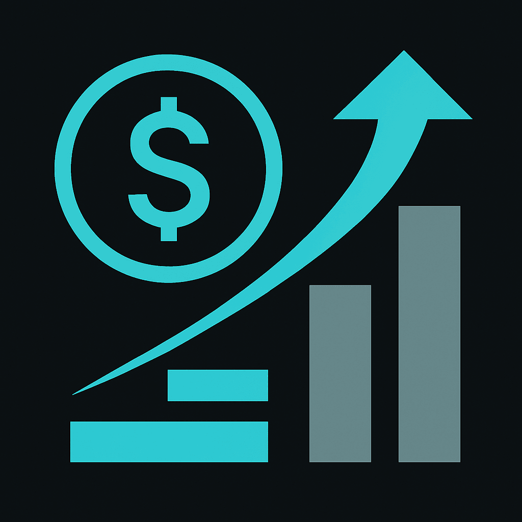 Abstract illustration of Kast Top Up Fee and Funding Costs
